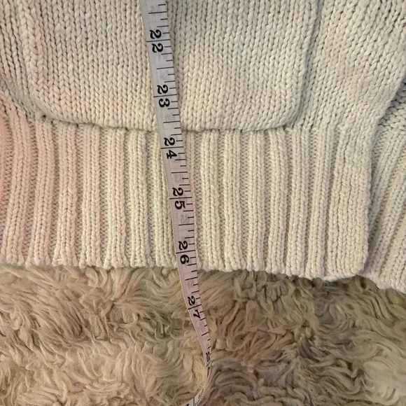 Quince Ivory Cotton Linen Relaxed Cardigan - Picture 11 of 12